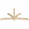 Ekena Millwork Davenport Rough Sawn Timber Gable Bracket, Douglas Fir, 84"W x 49"H x 4"D x 4"F, 14/12 Pitch GBW084X49X0404DAV00RDF - alternate 4